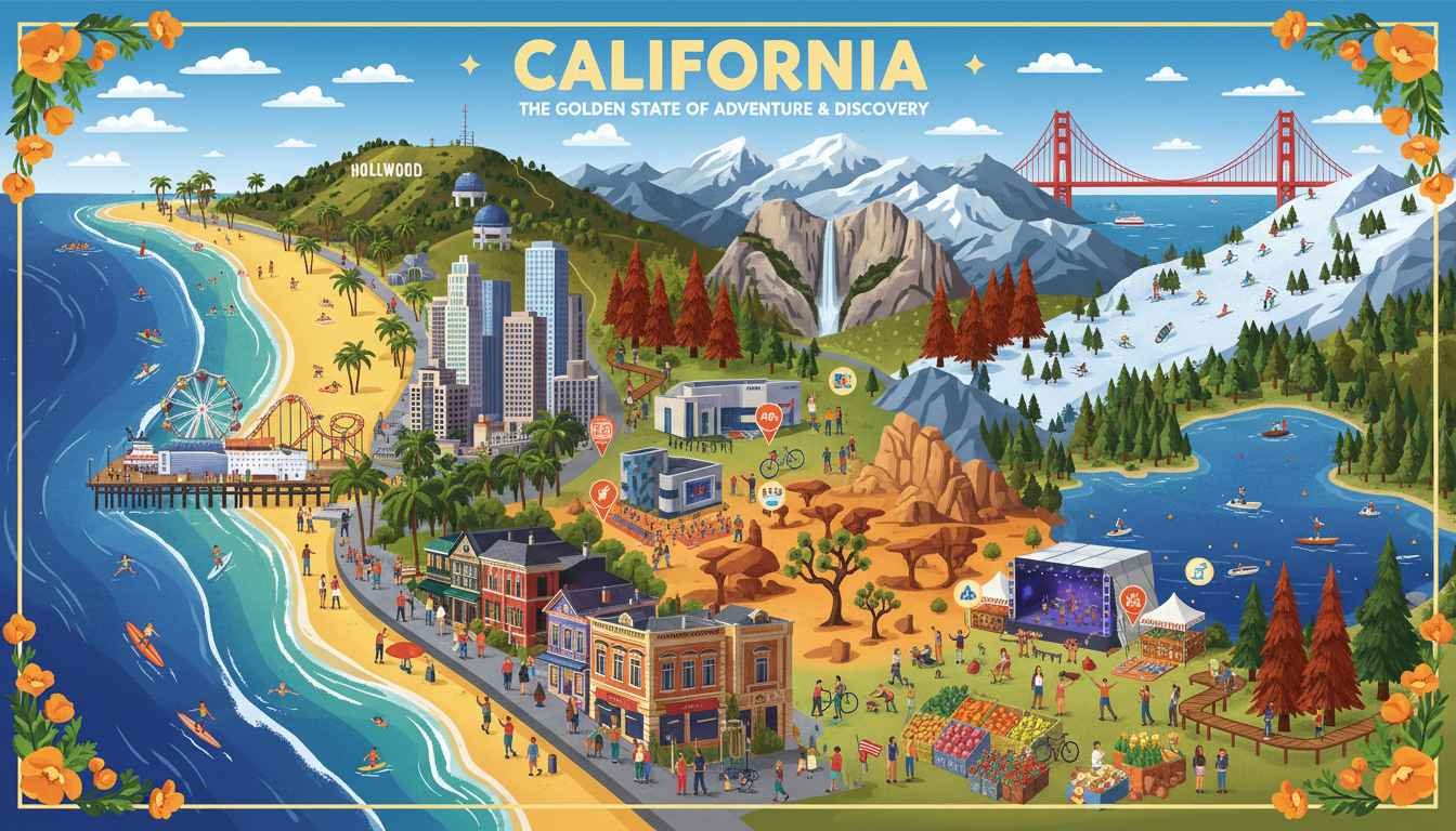 most fun places to visit in california