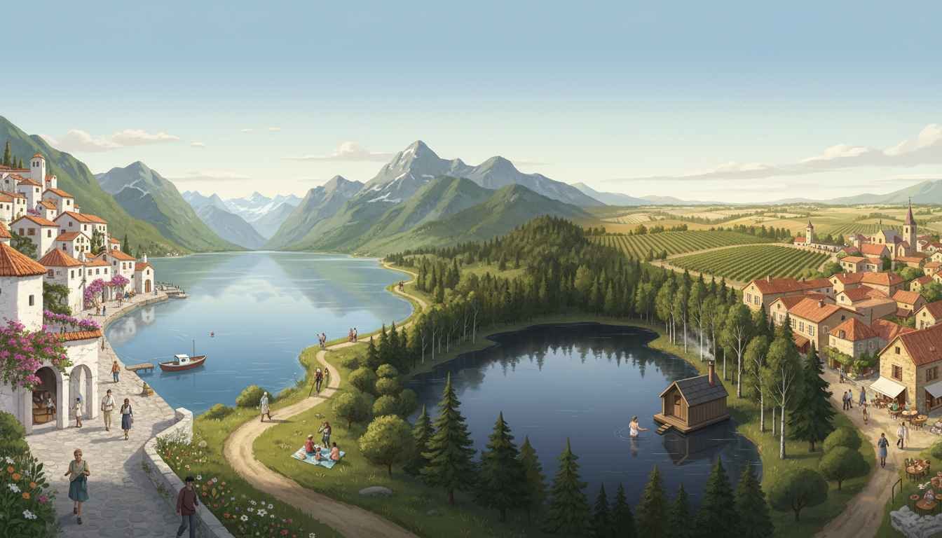 most relaxing places to visit in europe