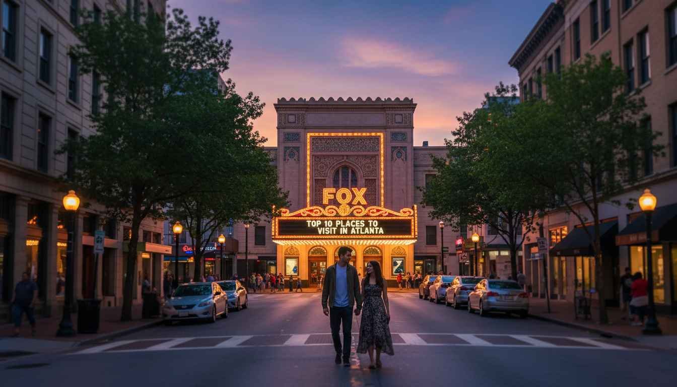 top ten places to visit in atlanta