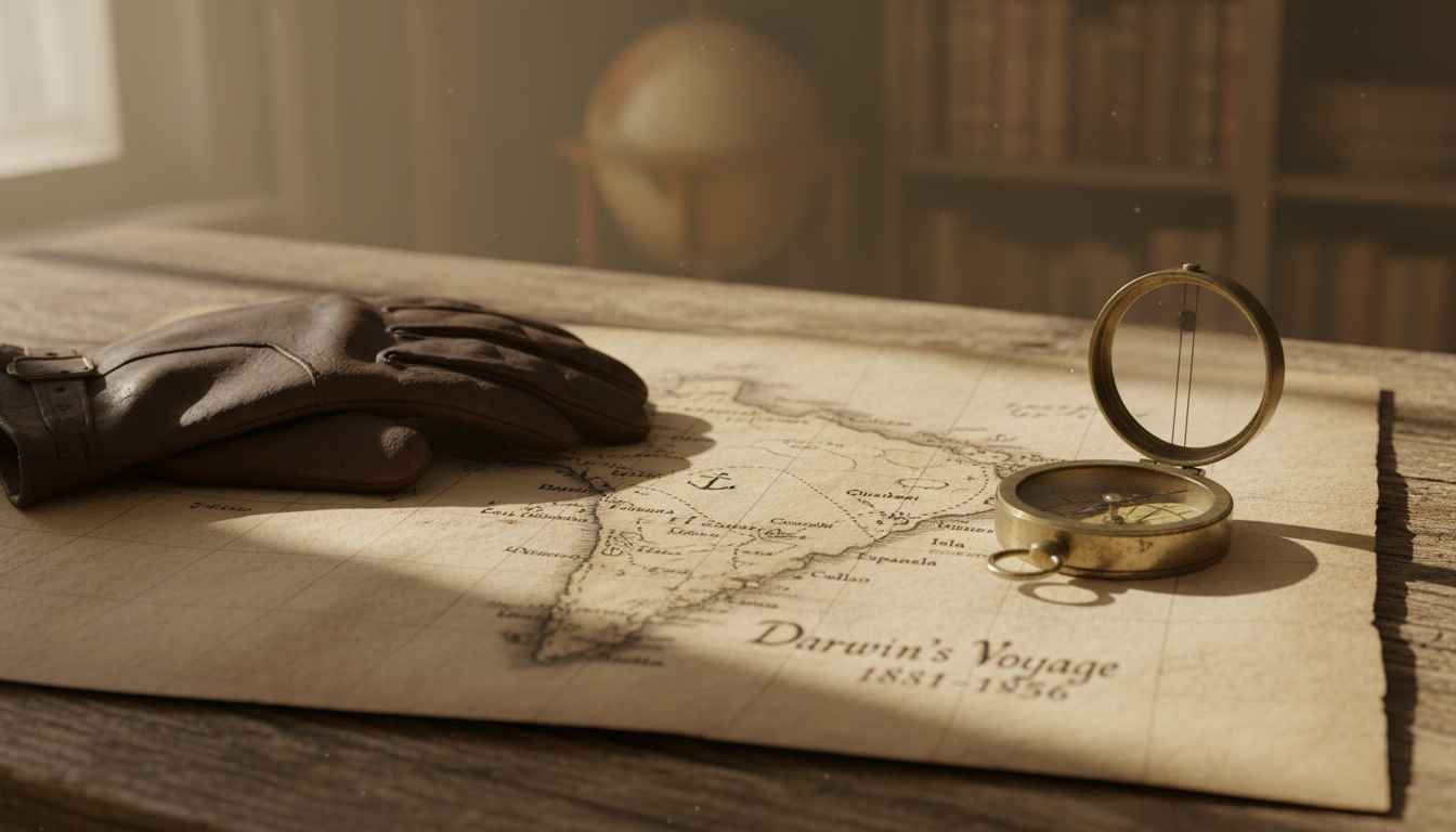 what places did charles darwin visit on his voyage