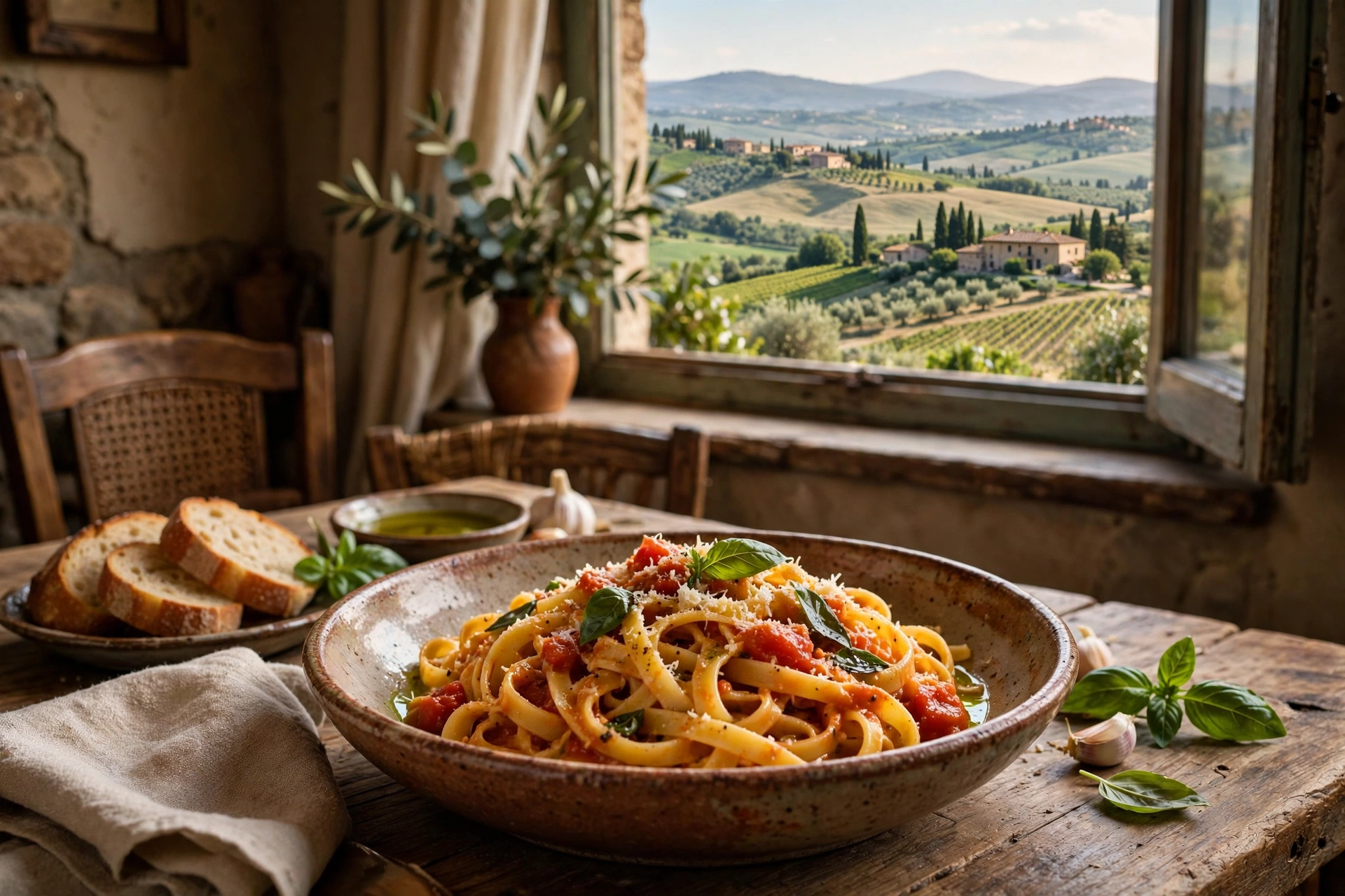 Authentic Italian restaurant dishes in New York City with fresh pasta